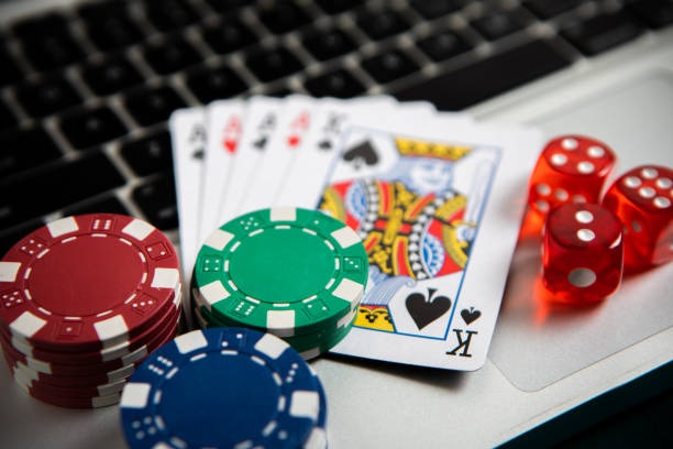 Playtech slot game interface showing reels, bet controls, and win display
